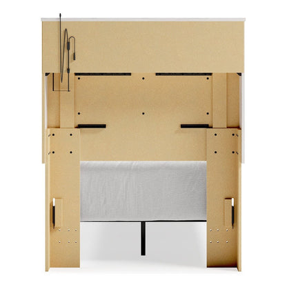 Altyra Panel Bookcase Bed - Ash-B2640B12 - Underkut