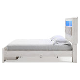 Altyra Upholstered Bookcase Bed with Storage - Ash-B2640B30 - Underkut
