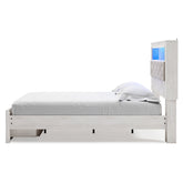 Altyra Upholstered Bookcase Bed with Storage - Ash-B2640B19 - Underkut
