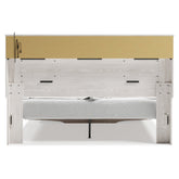 Altyra Upholstered Bookcase Bed with Storage - Ash-B2640B30 - Underkut