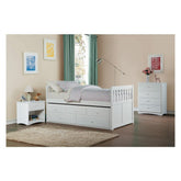 CHEST, 4 DRAWERS B2053W-9