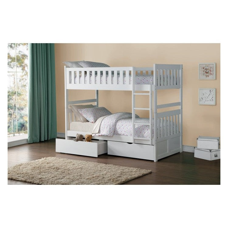 2 PCS STORAGE BOXES WITH CASTERS, K/D B2053W-T