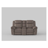 D. GLDR RCLNR LOVE SEAT W/CONSOLE & RECEPTACLES 8206NF-2