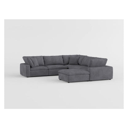 (2)Armless Love Seat 9546GY-2AC*