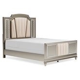 Chevanna Upholstered Panel Bed Ash-B744B2