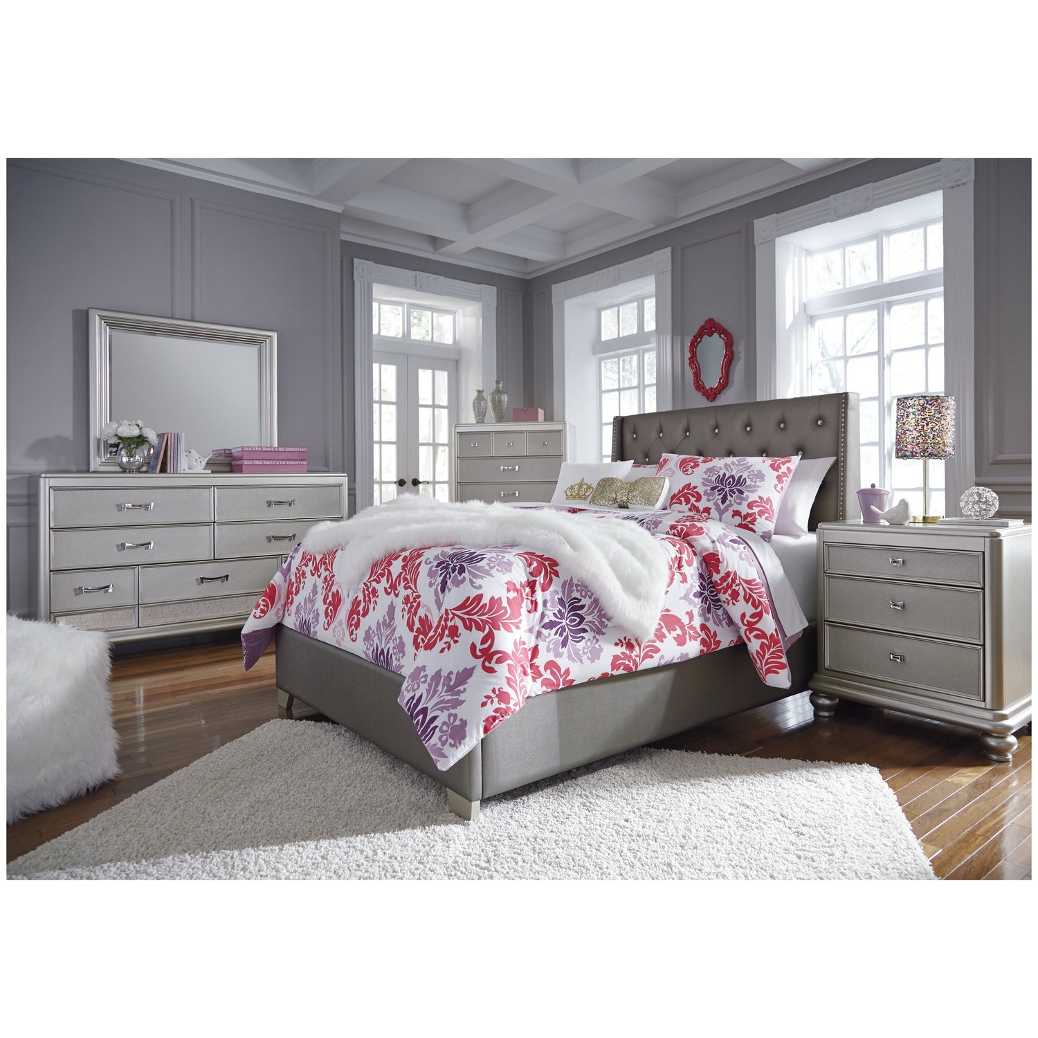 Coralayne Upholstered Bed