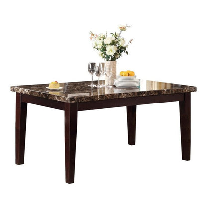 DINING TABLE, FAUX MARBLE 2544-64