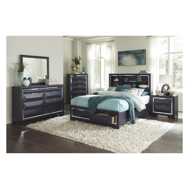 (3) Queen Platform Bed 1553-1*