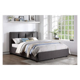 (3) California King Platform Bed 1632GHK-1CK*