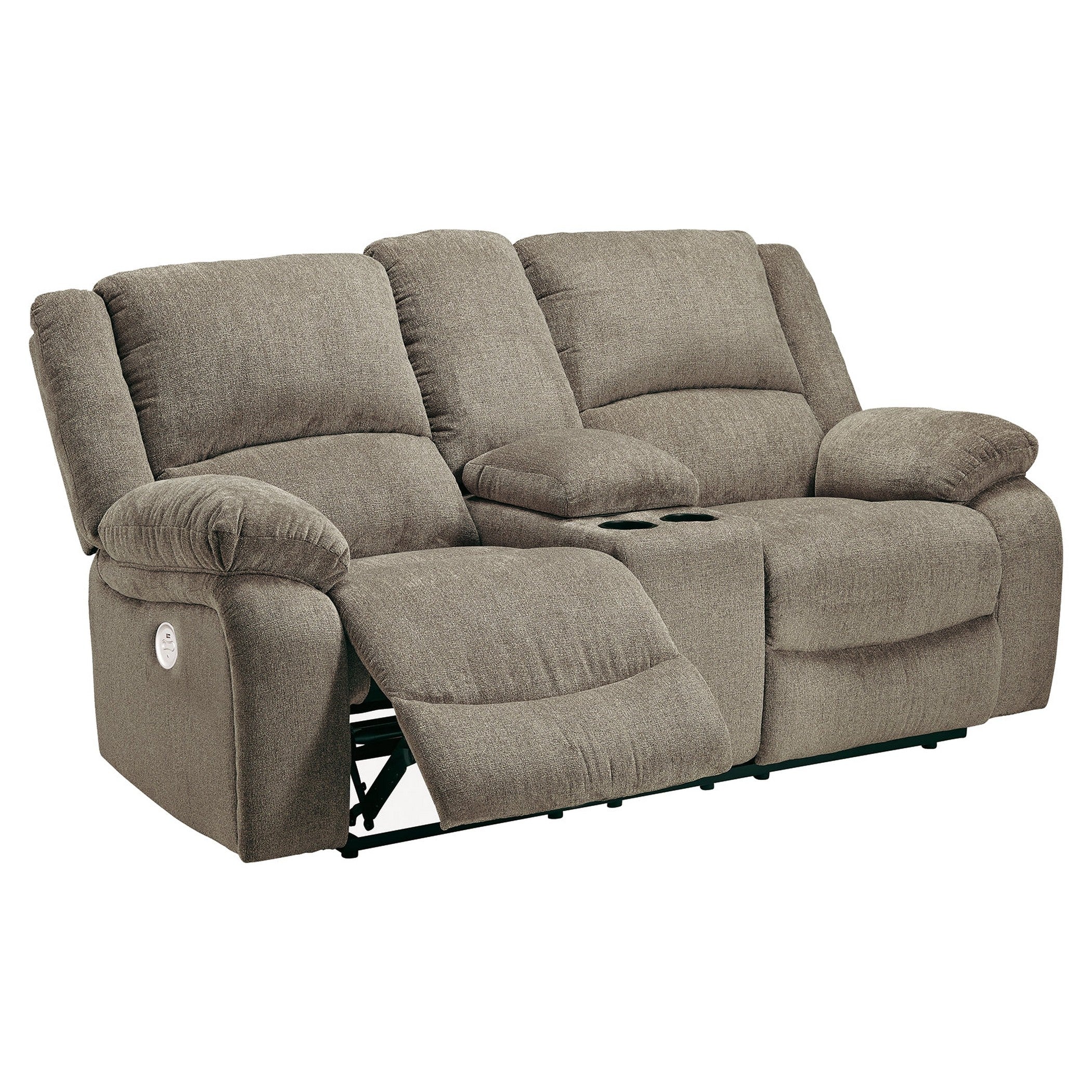 Draycoll Power Reclining Loveseat with Console