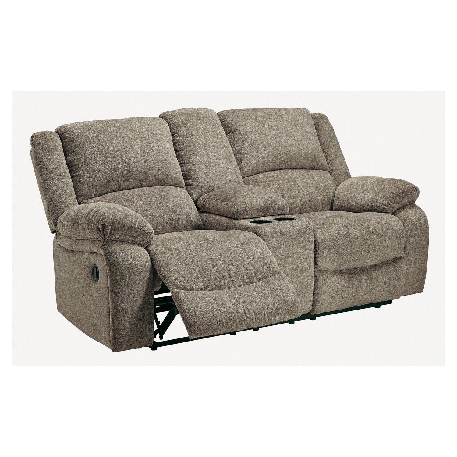 Draycoll Reclining Loveseat with Console