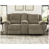 Draycoll Reclining Loveseat with Console