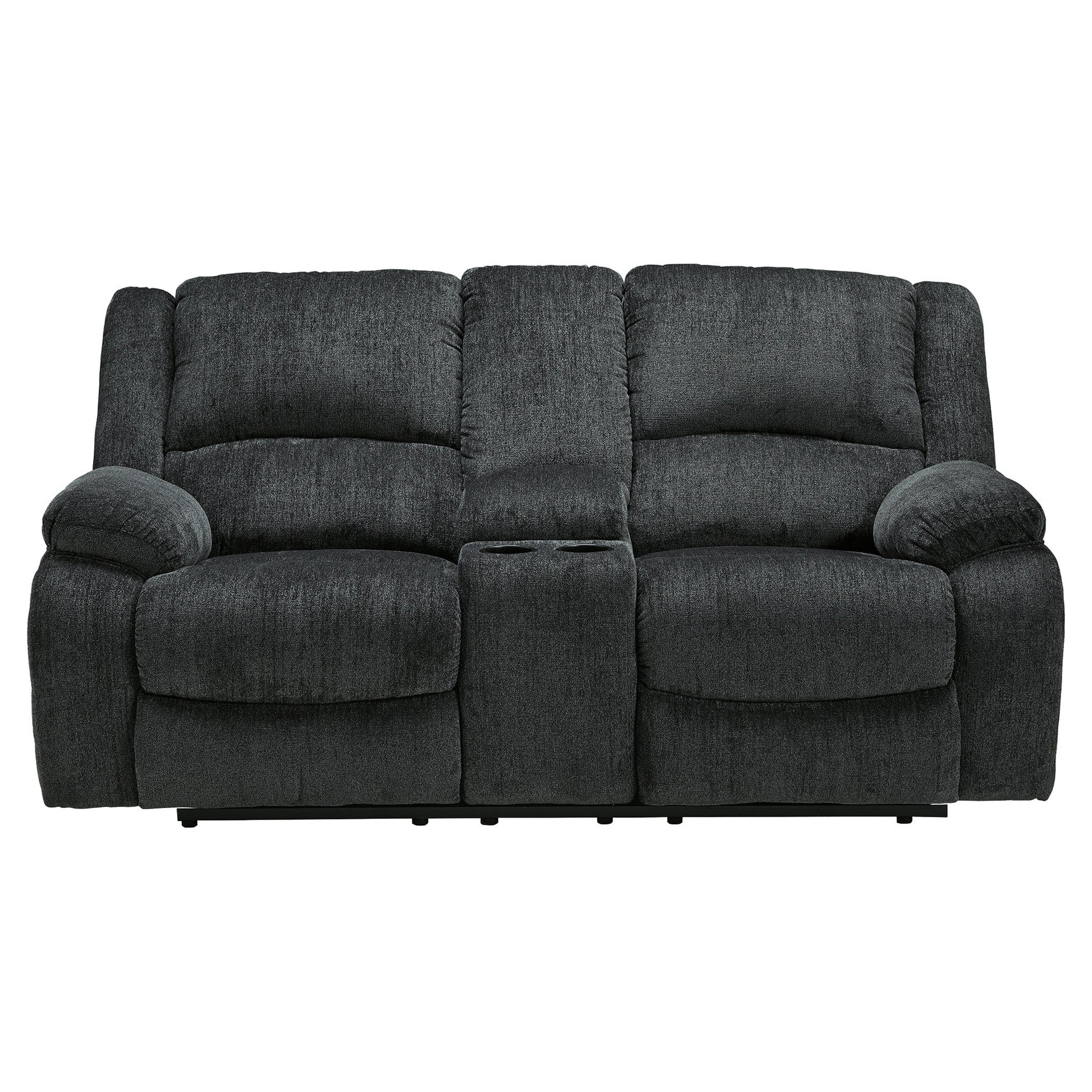 Draycoll Reclining Loveseat with Console