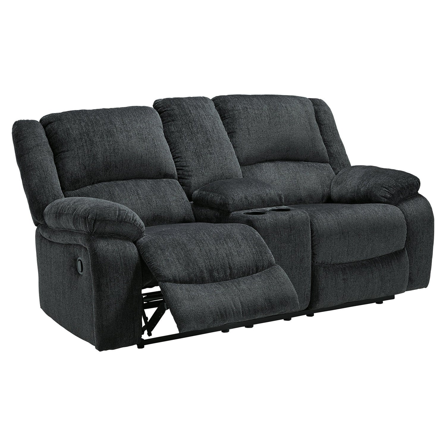 Draycoll Reclining Loveseat with Console