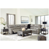 Dunleith 5-Piece Power Reclining Sectional
