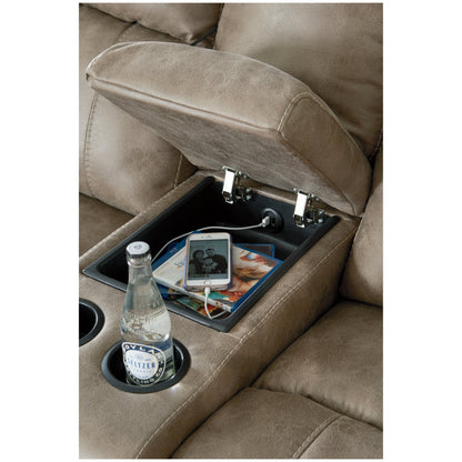 Dunwell Power Reclining Loveseat with Console