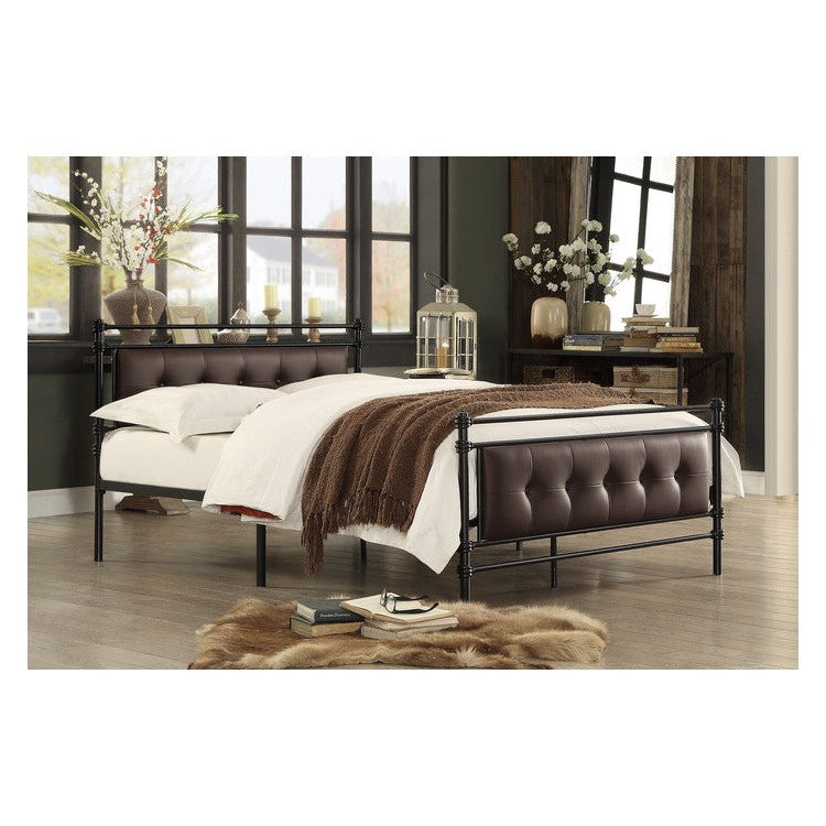 FULL METAL PLFM BED, UPHL HB/FB 2050F-1
