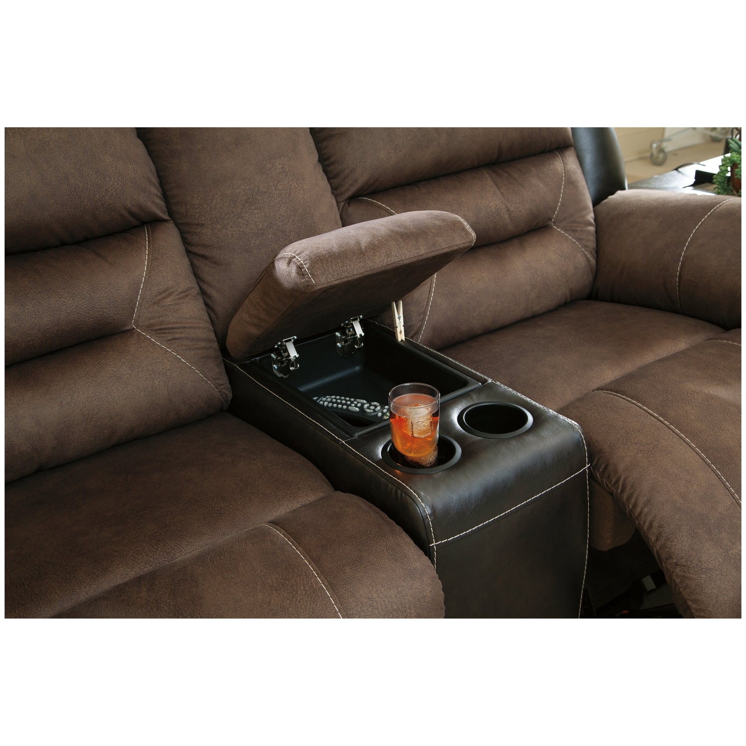 Earhart Reclining Loveseat with Console