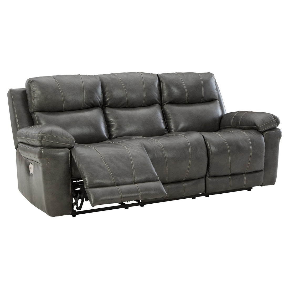 Edmar Power Reclining Sofa Ash-U6480615