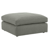 Elyza Oversized Accent Ottoman Ash-1000708