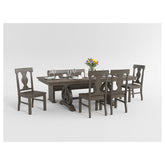 \SIDE CHAIR, WIRE BRUSHED, PINE 5438S