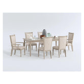 DINING TBL W/GLASS INSERTS 1928-78NG