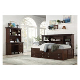 (2) Writing Hutch/Desk Set, Espresso 2058C-14*