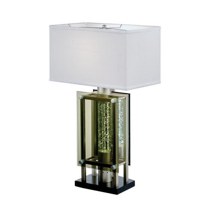 TBL LAMP, WATER DANCING LT,SLVR H10081
