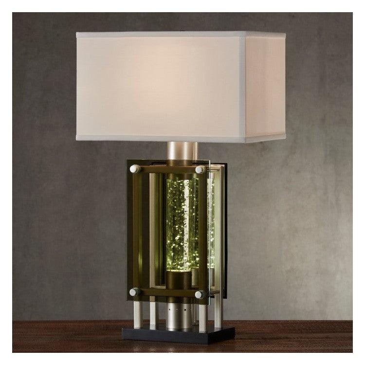TBL LAMP, WATER DANCING LT,SLVR H10081