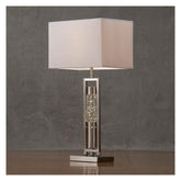 TBL LAMP,WATER DANCING LT,SATIN H10128