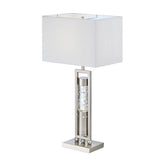 TBL LAMP,WATER DANCING LT,SATIN H10128