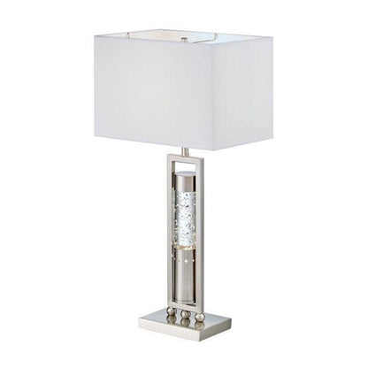 TBL LAMP,WATER DANCING LT,SATIN H10128