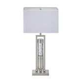 TBL LAMP,WATER DANCING LT,SATIN H10128