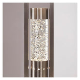 TBL LAMP,WATER DANCING LT,SATIN H10128