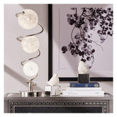 TBL LAMP, 3 WIRE-WRAPPED BALLS H11296