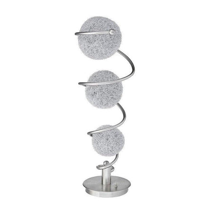 TBL LAMP, 3 WIRE-WRAPPED BALLS H11296