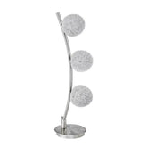 TABLE LAMP, 3 BALLS, CURVED H11302