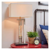 TBL LAMP,WATER DANCING LT,SATIN H11759