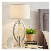 TBL LAMP,WATER DANCING LT,SATIN H11761