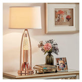 TBL LAMP,WATER DANCING LT,COPPER H13475