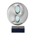 TBL LAMP, LED, BLK-SILVER POLY H19743