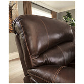 Hallstrung Power Reclining Loveseat with Console