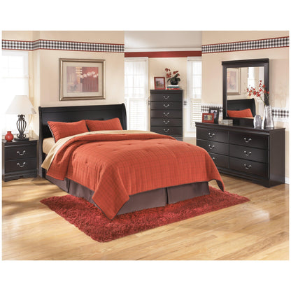 Huey Vineyard Sleigh Headboard