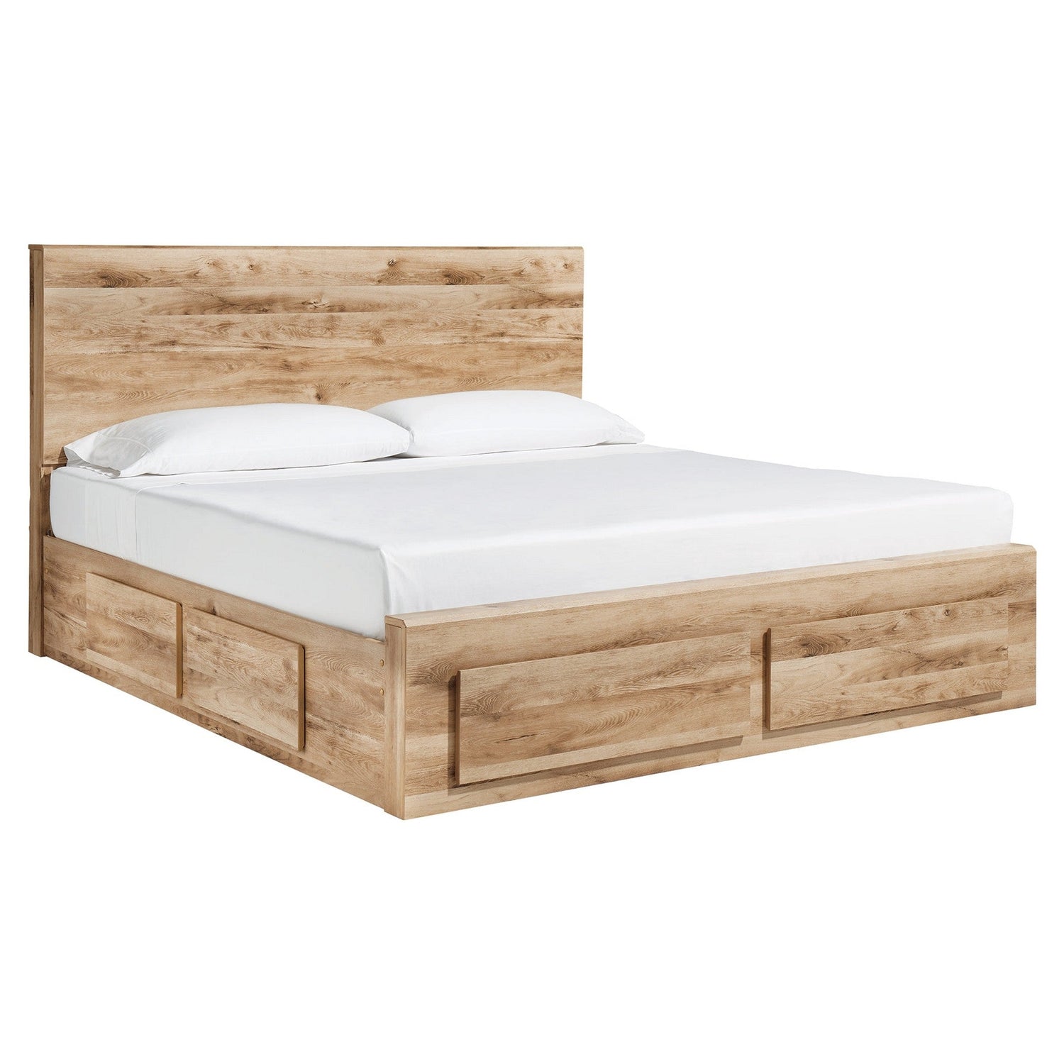 Hyanna Panel Storage Bed with 1 Under Bed Storage Drawer Ash-B1050B6