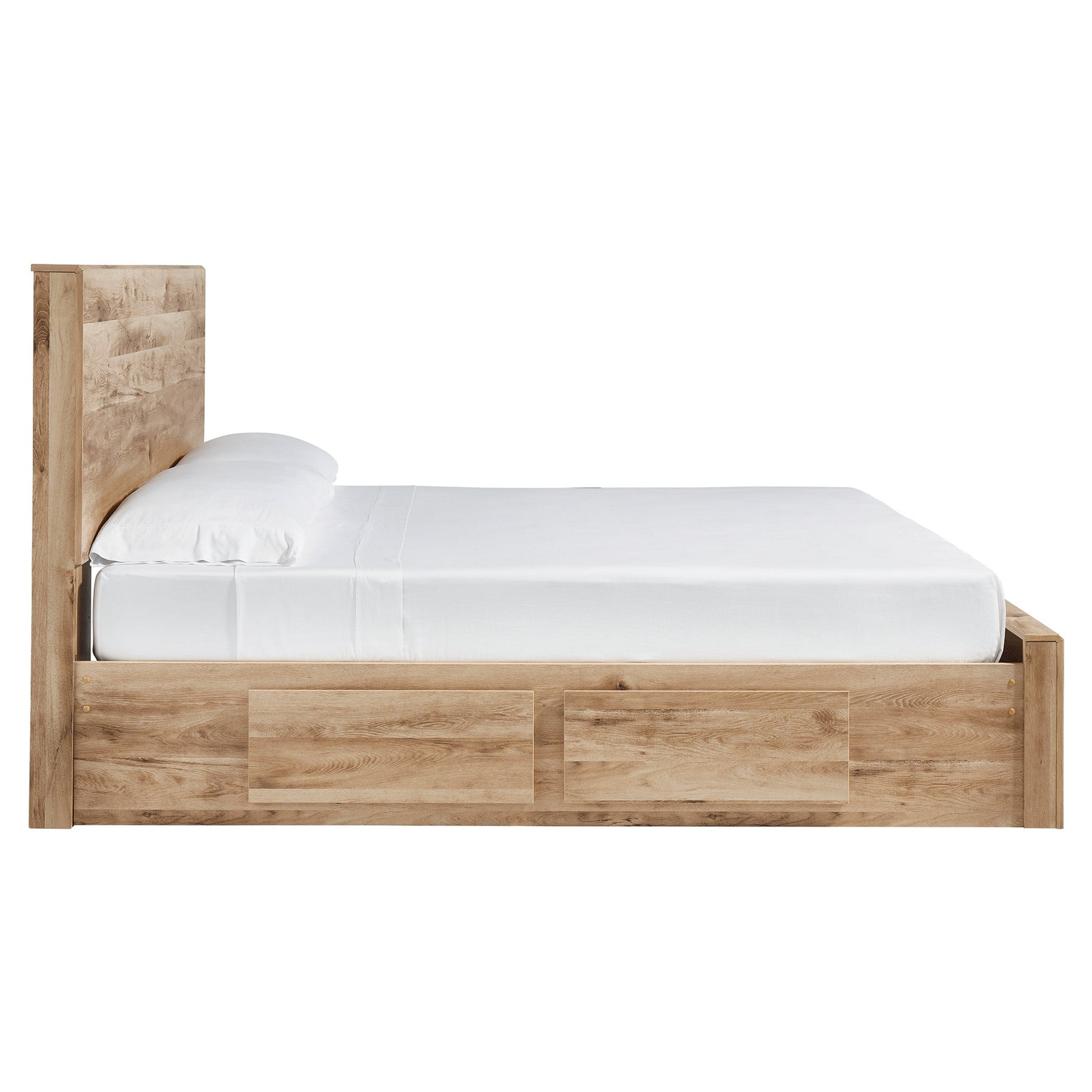 Hyanna Panel Storage Bed with 1 Under Bed Storage Drawer