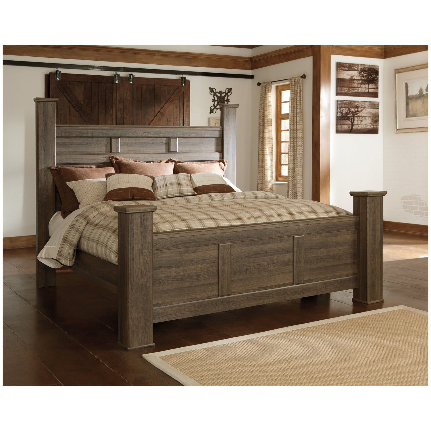 Juararo Poster Bed Ash-B251B12
