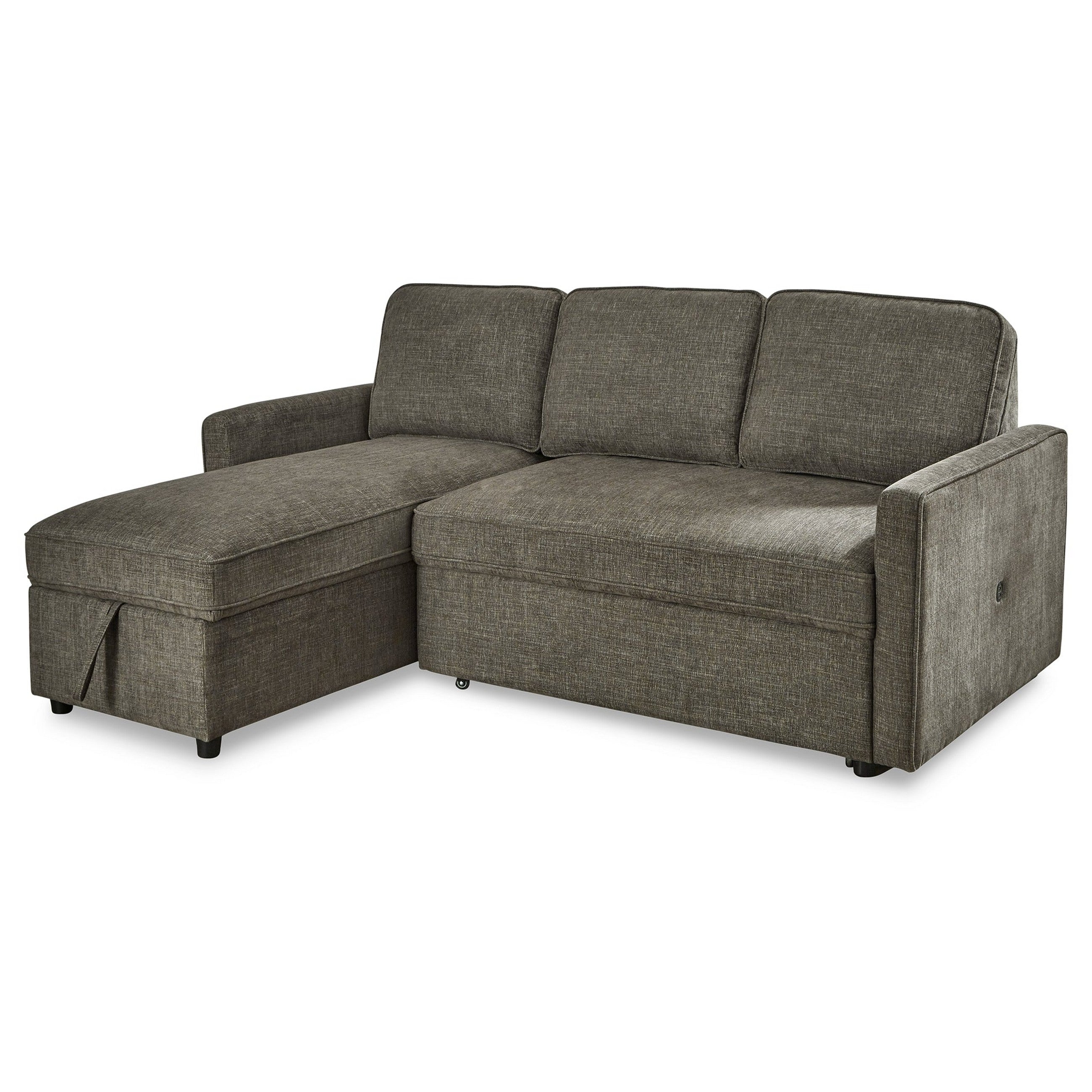 Kerle 2-Piece Sectional with Pop Up Bed Ash-26505S1