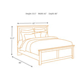 Maribel Panel Bed