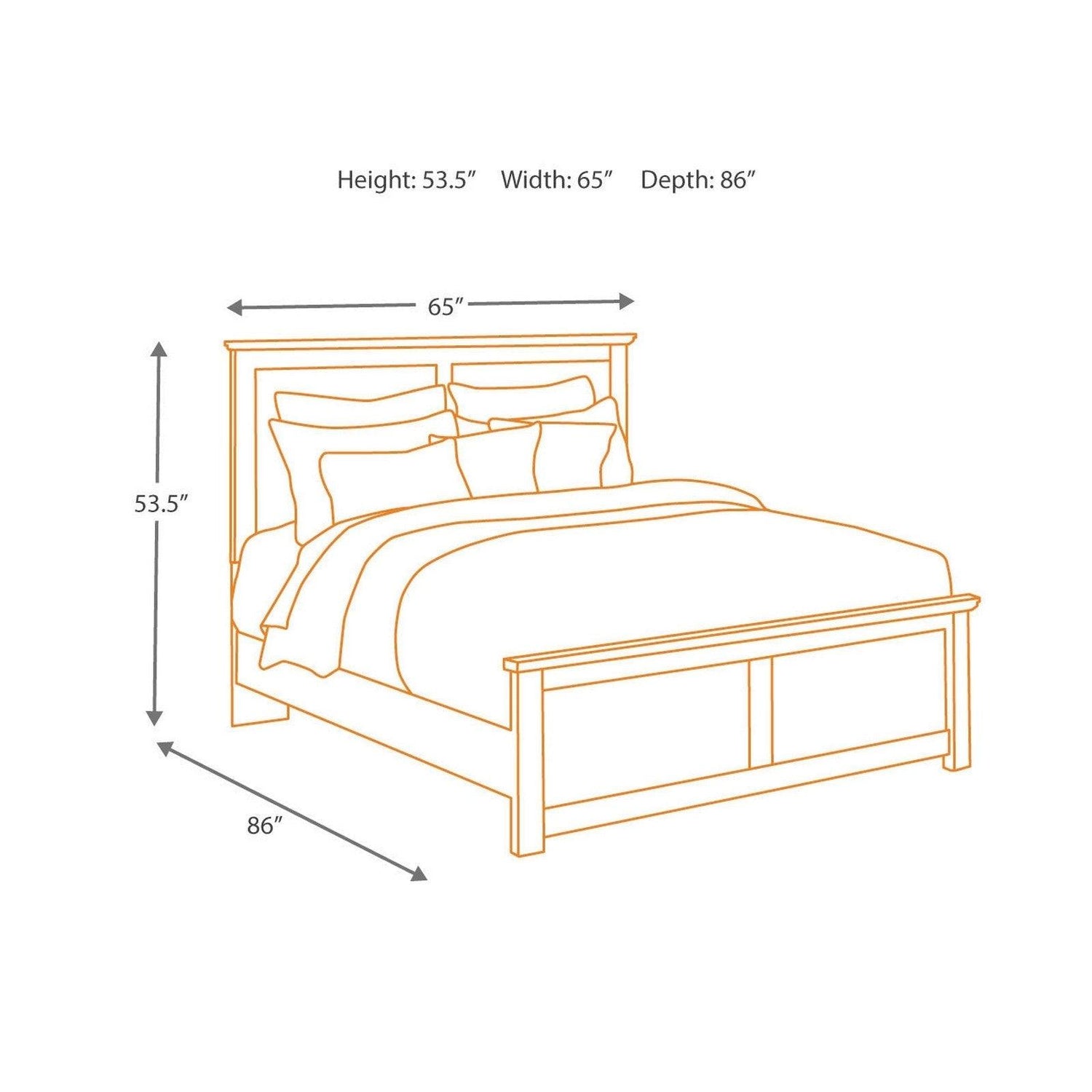 Maribel Panel Headboard