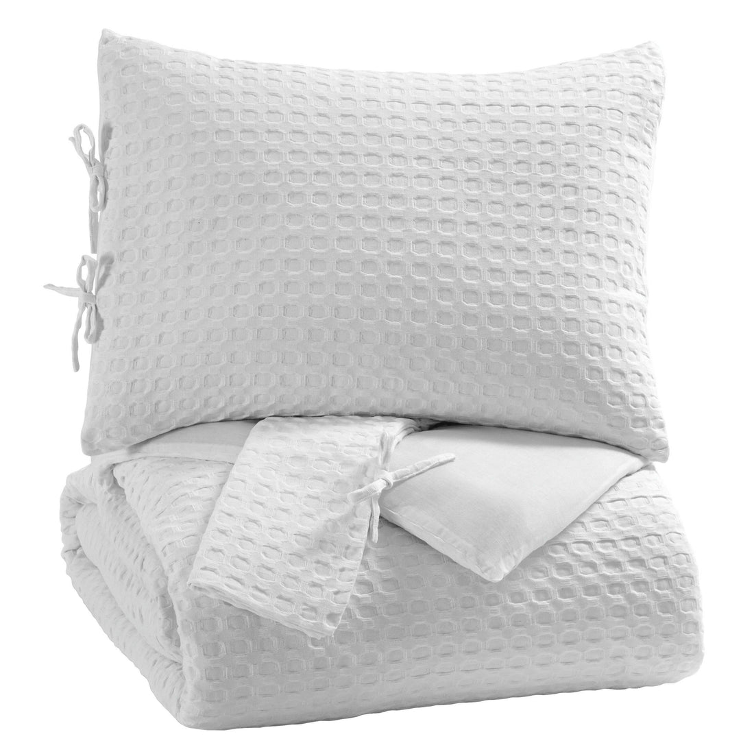 Maurilio 3-Piece Comforter Set Ash-Q781003Q